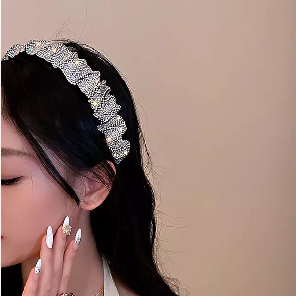 Accessories - Silver rhinestone headband